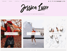 Tablet Screenshot of jessicaluxe.com